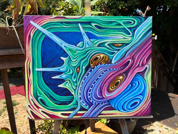 "Ripper" original painting