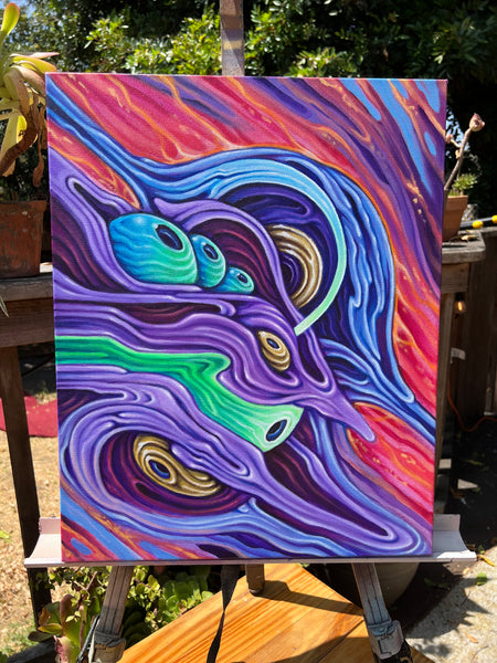 "Brainstorm" original painting