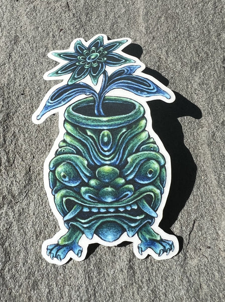 Pot Head Sticker